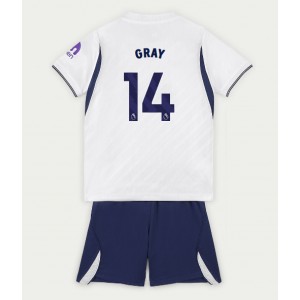 Tottenham Hotspur Archie Gray #14 Jalkapallovaatteet Lasten Kotipeliasu 2026-27 Lyhythihainen (+ Lyhyet housut)